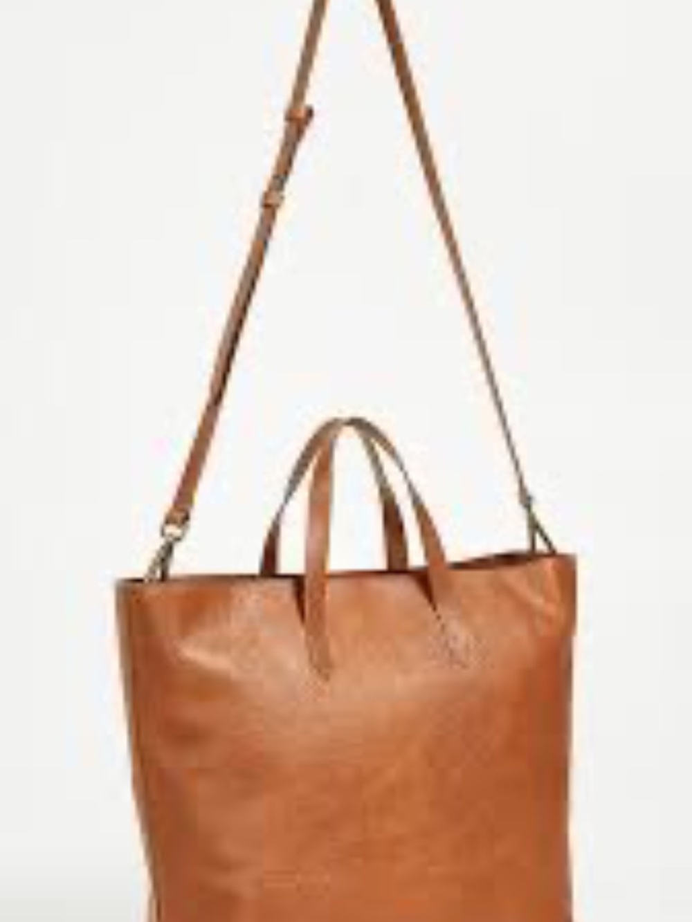 Madewell Zip Top Transport Carryall English Saddle Color - Picture 2 of 13
